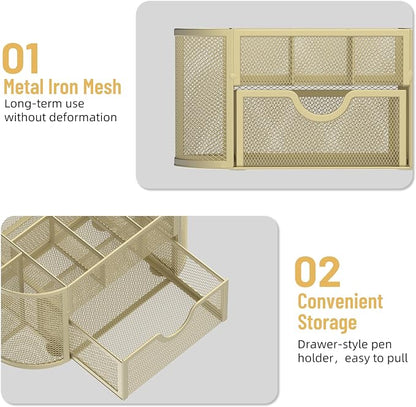 SUPEASY Mesh Desk Organizer, Desk Accessories & Workspace Organizers - Image 5