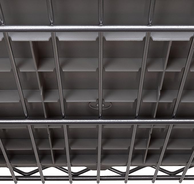 Seville Classics Heavy Duty NSF Bin Rack Solid Steel Wire Shelving Storage Unit - Image 8