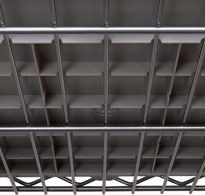 Seville Classics Heavy Duty NSF Bin Rack Solid Steel Wire Shelving Storage Unit - Image 8