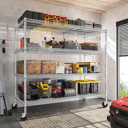 75.6" H Storage Shelves 2500LBS Garage Shelving Unit - Image 2