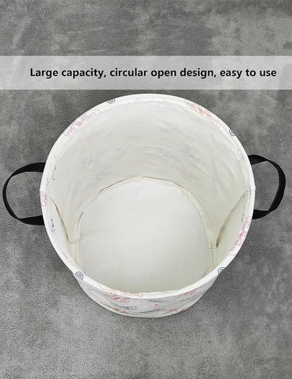 QUEENLALA Large Storage Basket, Laundry Hamper/Bathroom/Home Decor/Collapsible - Image 8