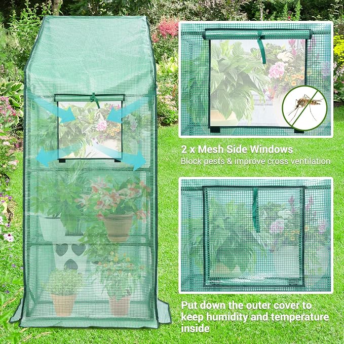 Ohuhu Greenhouse for Outdoors - Image 2