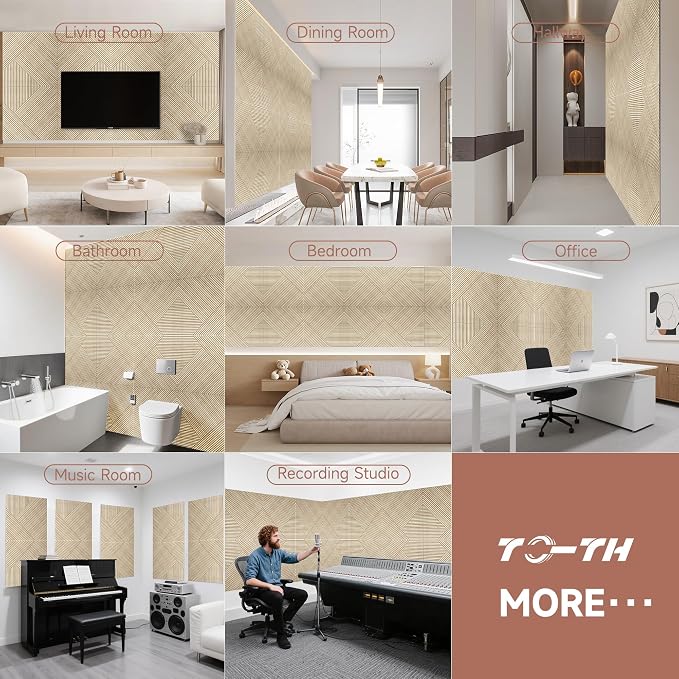 TO-TH Acoustic Panels for Wall and Ceiling - Image 8