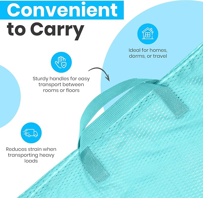 Handy Laundry Mesh Laundry Bags 24 x 36 Inches, Breathable, Machine Washable - Image 6