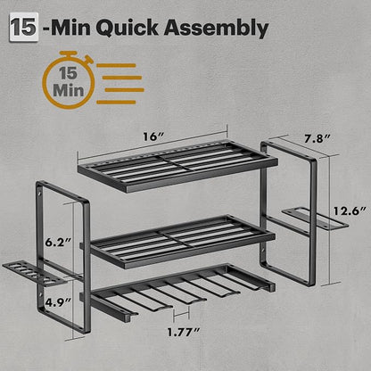 Metal Power Tool Organizer Wall Mount - Image 3