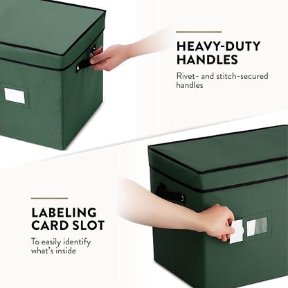 ZOBER Christmas Ornament Storage Box - Image 7
