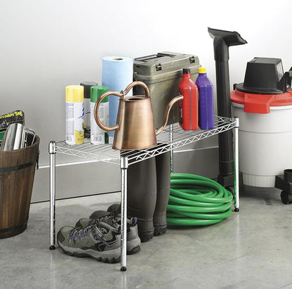 Whitmor Wire Shelving Unit, Metal Storage Shelves, Durable Heavy Duty Shelf - Image 2