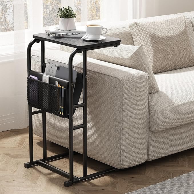 Olldide C-Shaped End Table by OLLDIDE