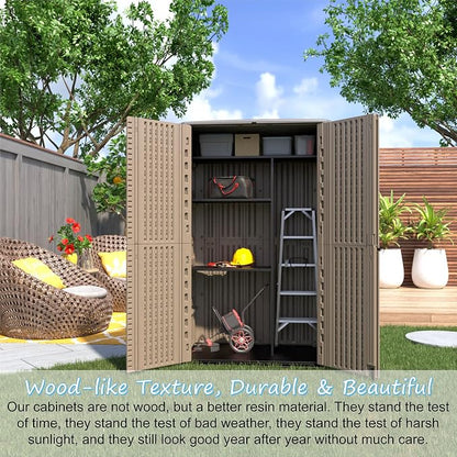 Sheds & Outdoor Storage, 52 Cu.ft Vertical Storage - Image 3