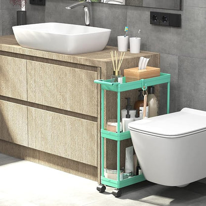 Simple Houseware 3-Tier Slim/Narrow Storage Cart - Image 9