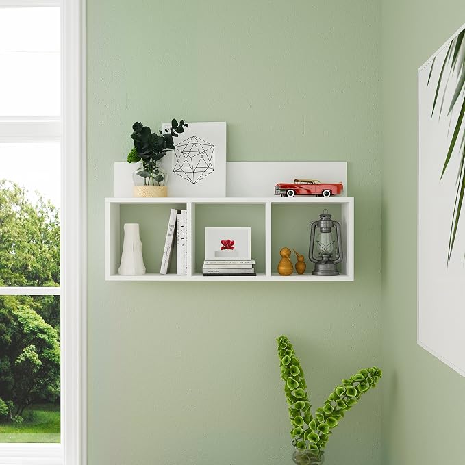 Danya B. Modern 3 Cube Floating Wall Shelf - Image 2