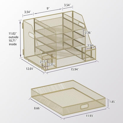SUPEASY Mesh Desk Organizer - Image 4