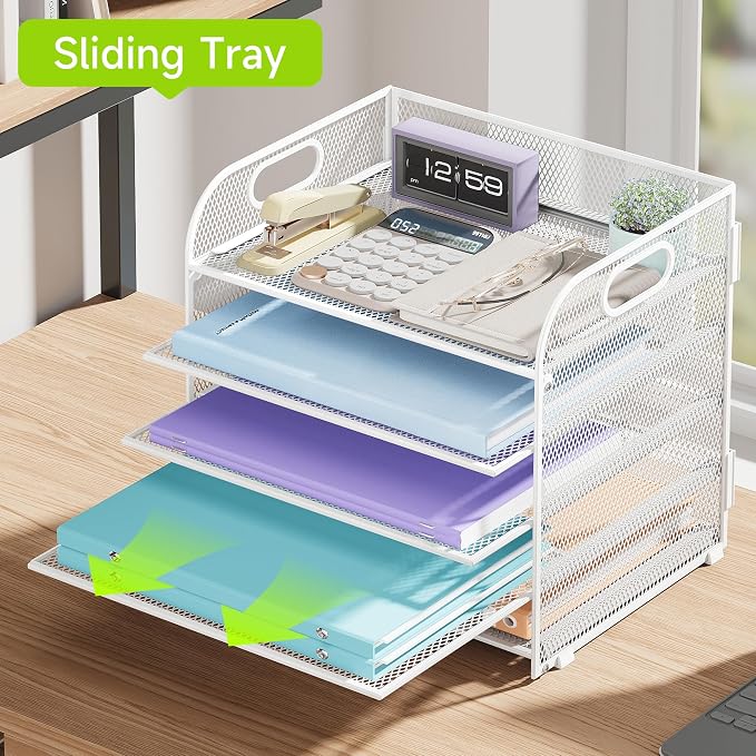 Cawukege 5 Tier Paper Organizer - Image 3