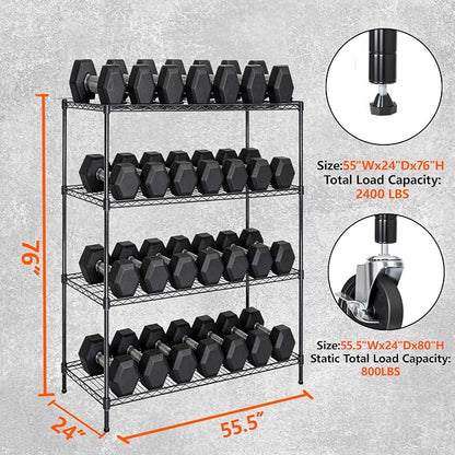 GDFStudio 4-Tier Storage Shelves - Image 2