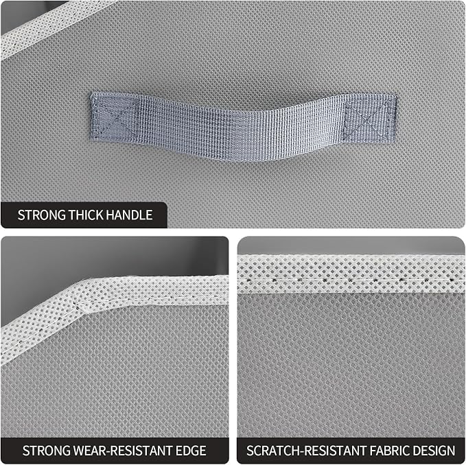 Trapezoid Storage Baskets for Shelves - Image 7