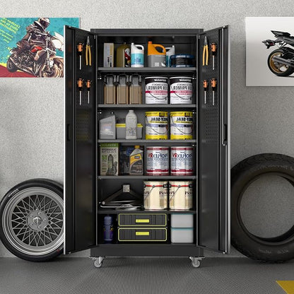 SUXXAN Heavy Duty Metal Storage Cabinet - Image 2