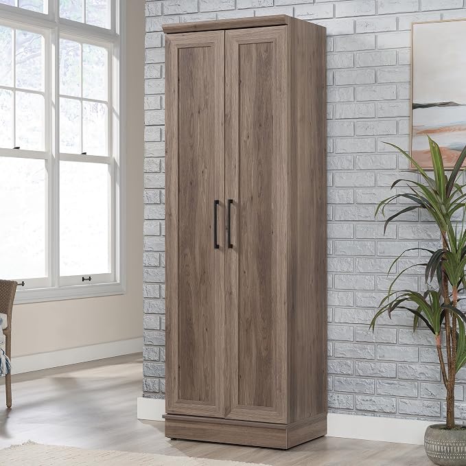 Sauder HomePlus Storage Cabinet/ pantry cabinets, Salt Oak finish - Image 2