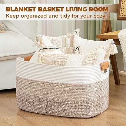 danpinera 108L Large Blanket Basket - Image 4