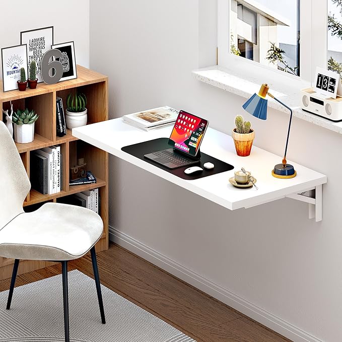 Need Fold Wall Mounted Table Folding Workbench Length 47.2" Width 20" Perfect - Image 5
