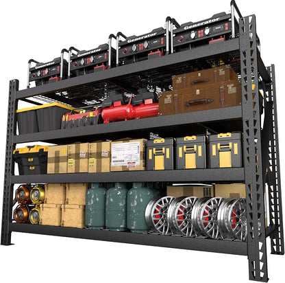 BlueWish 8000LBS 78 "W x 24 "D x 72 "H Garage Shelving Heavy Duty Storage by RespondToEveryExpectation