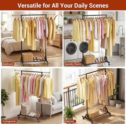 Rolling Garment Rack - Image 8