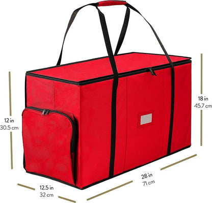 ZOBER All in One Christmas Ornament Storage Box & Decoration Container - Image 6