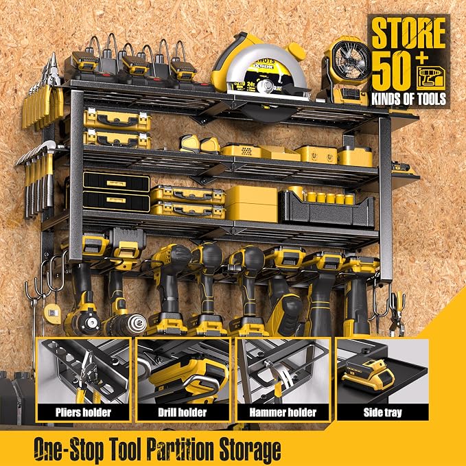 Spampur 420LB Capacity Power Tool Organizer - Image 7