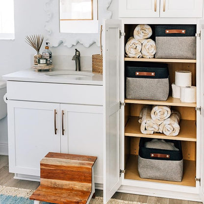 OrganiHaus Extra Large Fabric Storage Baskets - Image 6
