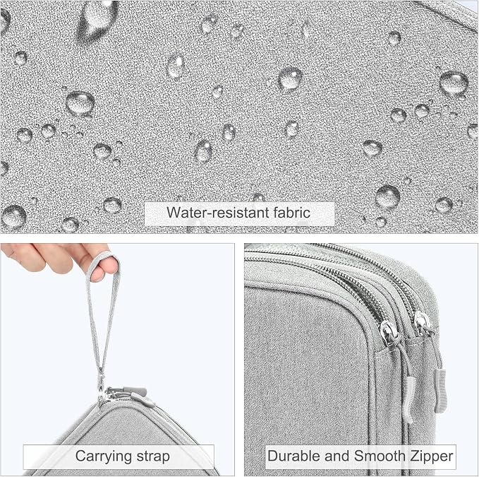 FYY Electronic Organizer, Large Travel Cable Organizer Bag Pouch Electronic - Image 4