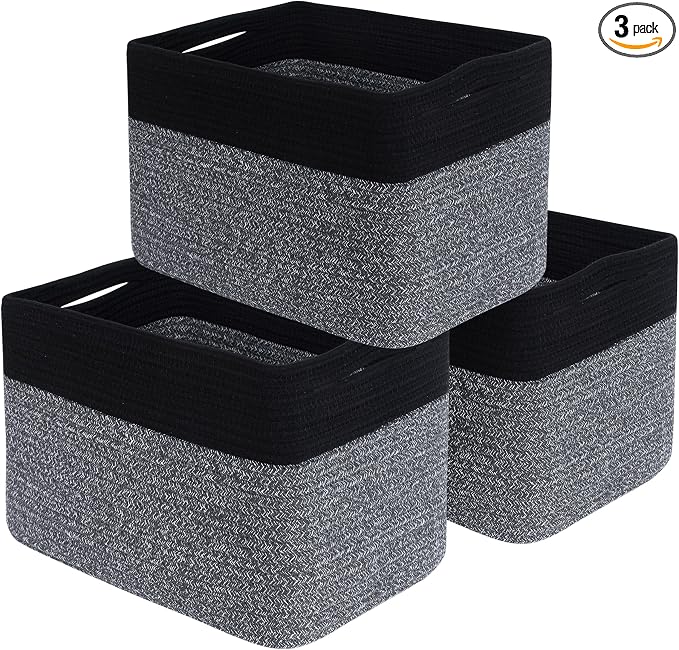 MINTWOOD Design 3-Pack Storage Baskets by MINTWOODDesign