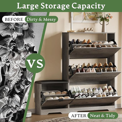 Xixini Shoe Storage Cabinet for Entryway - Image 6
