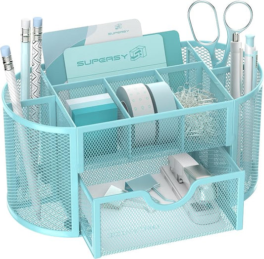 SUPEASY Mesh Desk Organizer, Desk Accessories & Workspace Organizers by SUPEASY