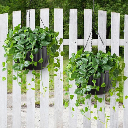 YIKUSH 12 Inch Hanging Planters - Image 8