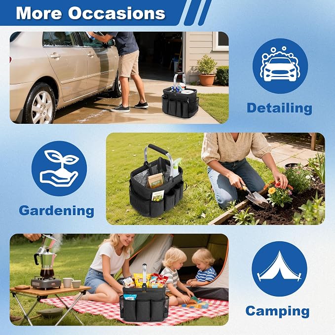 PGmoon Cleaning Caddy Organizer - Image 6