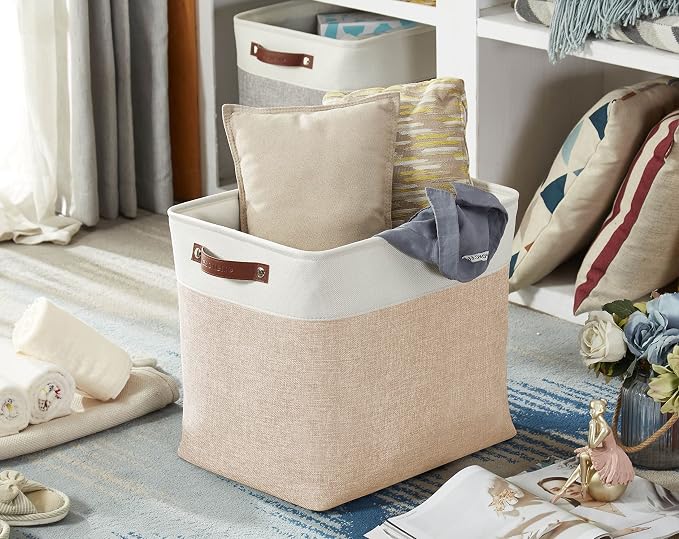 DECOMOMO Extra Large Storage Baskets, 54.5L Fabric Storage Bins - Image 7