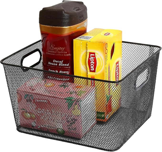 YBM Home Wire Mesh Kitchen Storage Basket Organizer - Image 4