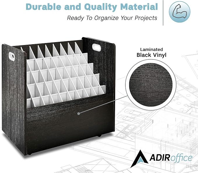 Adir Blue Print Storage Organizer - Image 3