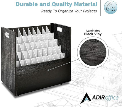 Adir Blue Print Storage Organizer - Image 3