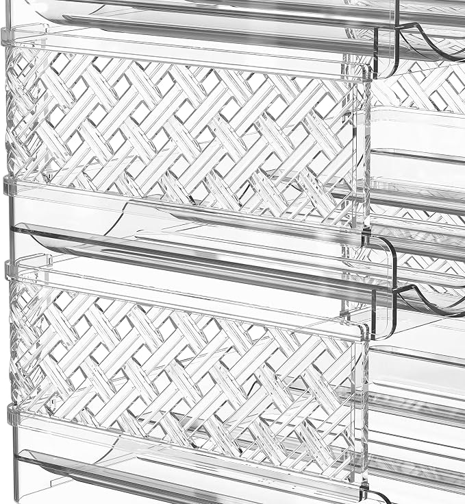Simple Houseware 3-Tier Stackable Water Bottle Storage Organizer, and - Image 8
