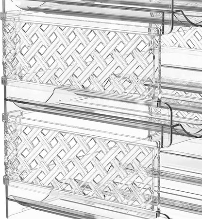 Simple Houseware 3-Tier Stackable Water Bottle Storage Organizer, and - Image 8