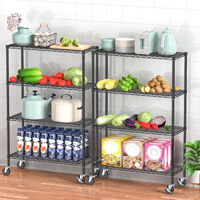 4-Tier Storage Shelving Unit - Image 7