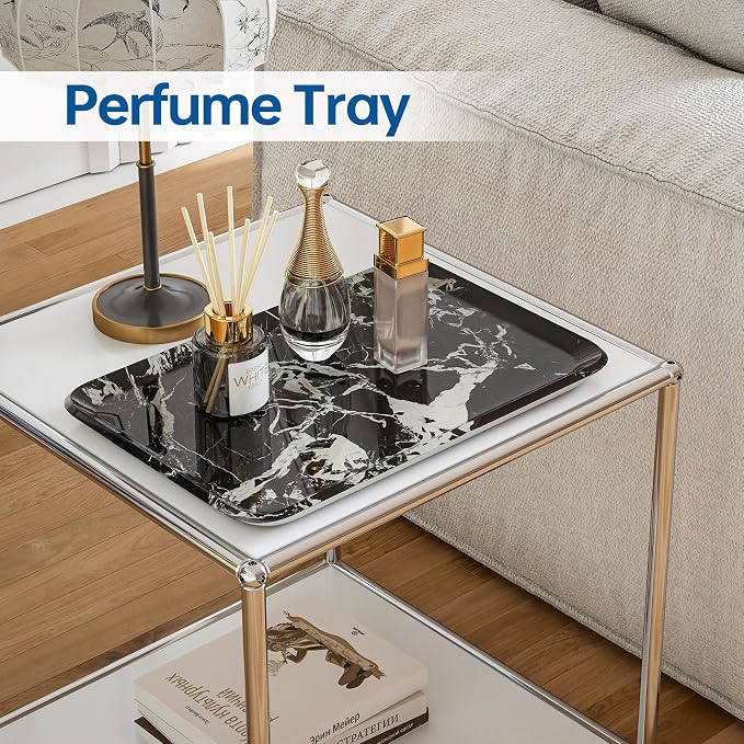 Vanity Decorative Tray, Bathroom & Countertop Organizer - Image 6