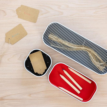Three by Three Seattle 3 Piece Shallow Metal Organizer Tray Set - Image 4