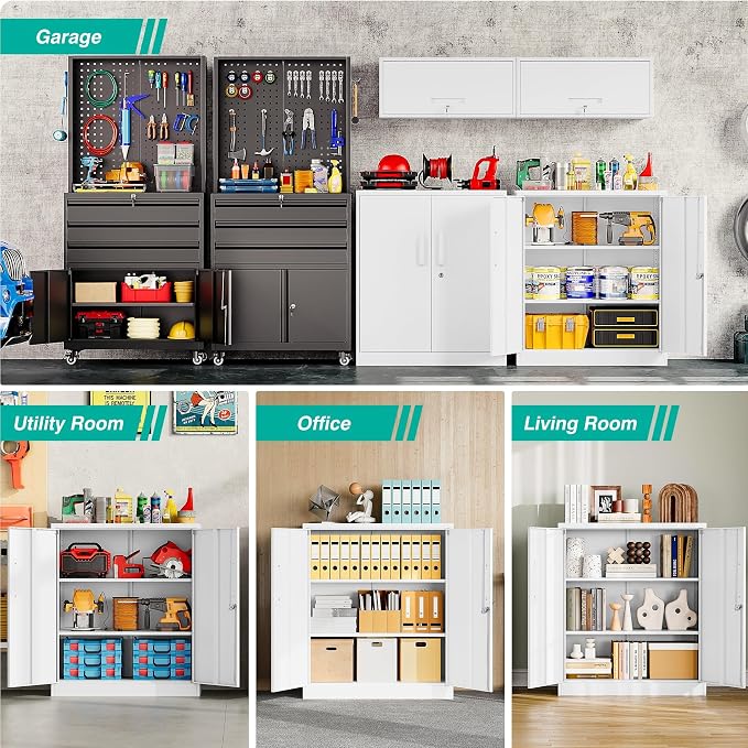 SISESOL 36 inch Storage Cabinet - Image 3
