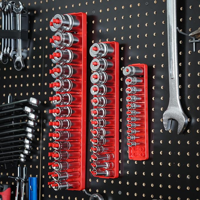 OEMTOOLS 22413 6 Piece SAE and Metric Socket Tray Set, SAE and Metric Socket - Image 12