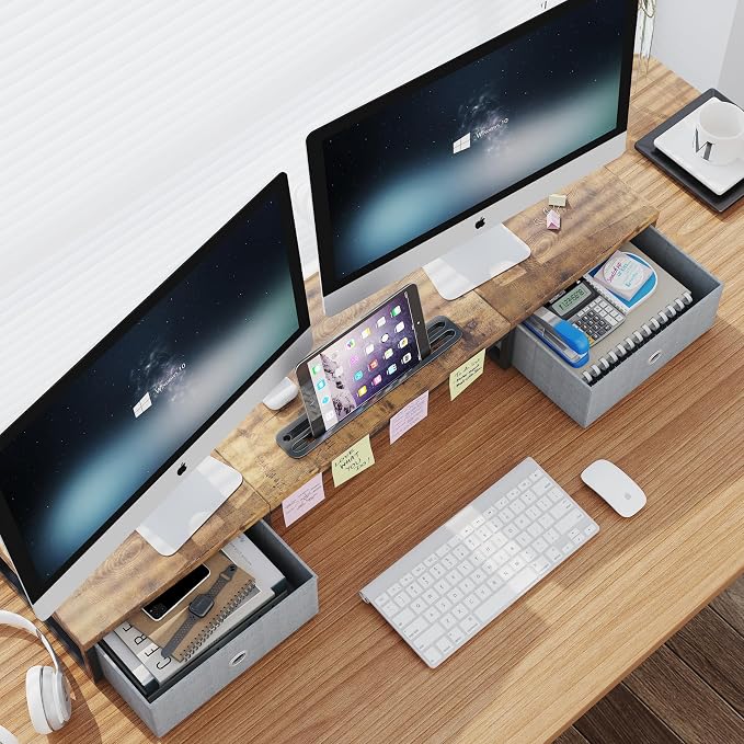 39 Inch Dual Monitor Stand Riser - Image 2