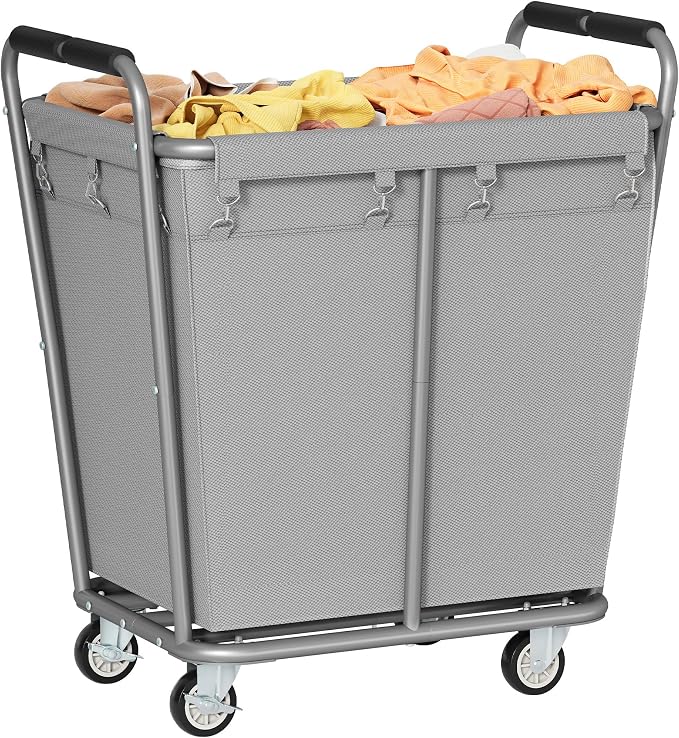 Hoctieon Large Laundry Cart by Hoctieon