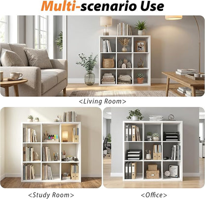 WannabeMyself【2026 Wooden Thick Frame】 9 Cube Storage Organizer - Image 5