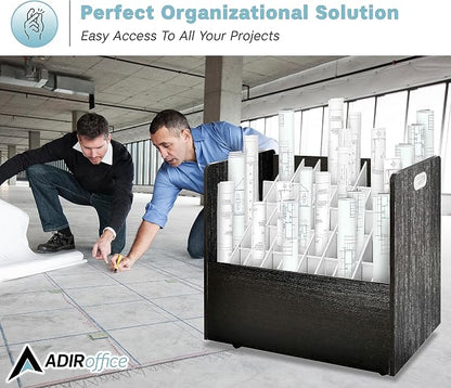 Adir Blue Print Storage Organizer - Image 6
