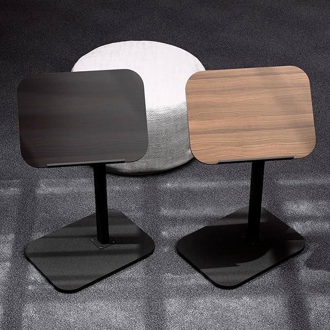 Foldable End Table, Swivel and Turnable Desktop, TV Tray, Side Table - Image 5